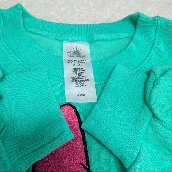 Disney Teal Crewneck Sweatshirt - Picture 6 of 15
